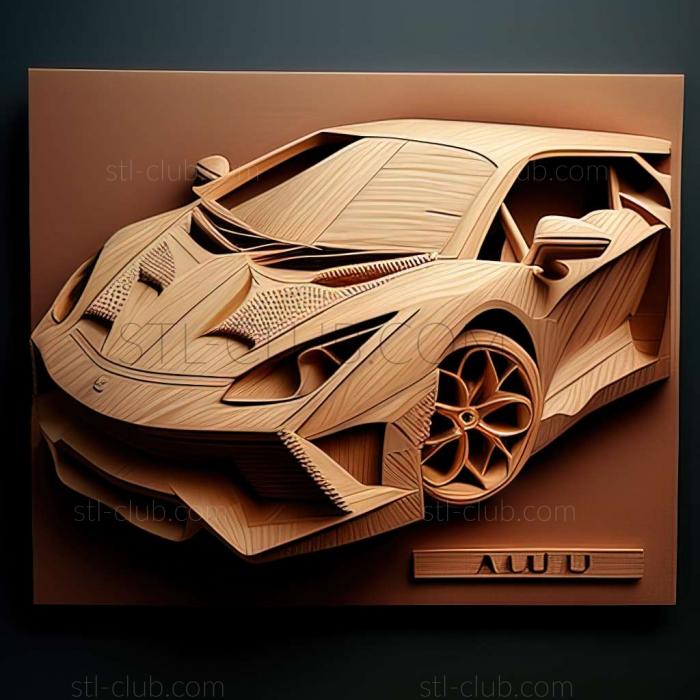 3D мадэль Lamborghini Gallardo (STL)
